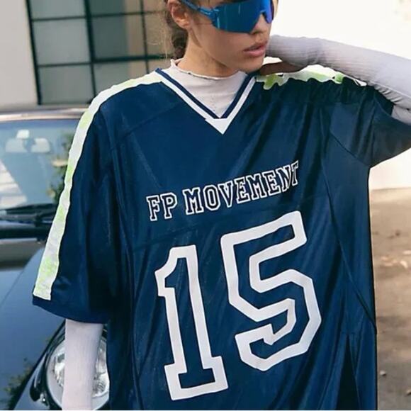 🆕FP Movement Tee Shirt Maxi Dress HAPPY CAMPER  SZ S NWT - Picture 8 of 9